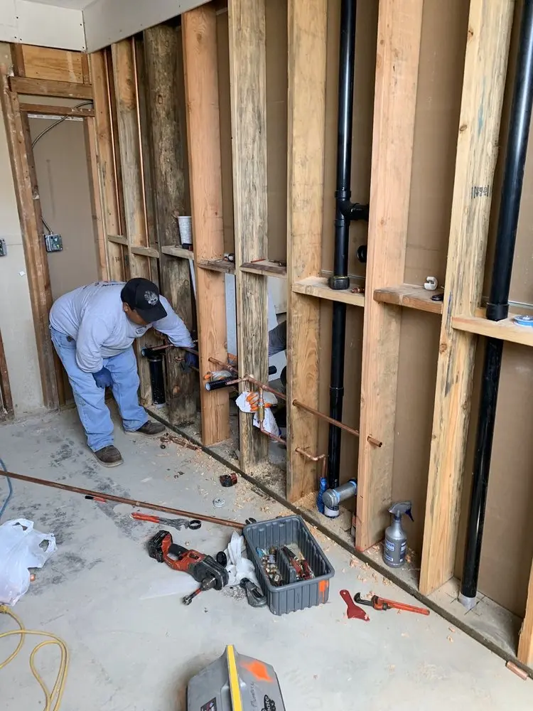 Commercial rough-in plumbing for Commercial Plumbing in Stillwater